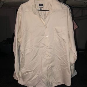 Pale yellow dress shirt
